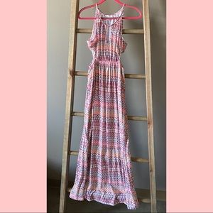 dRA Maxi Dress with Cut-Outs